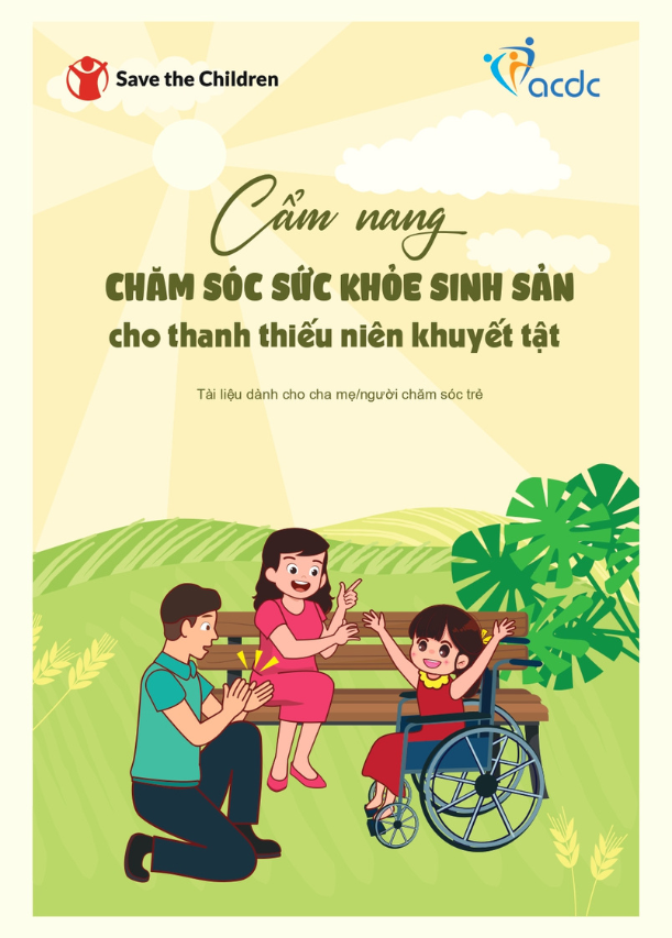 Cẩm nang chăm sóc sức khỏe sinh sản cho thanh thiếu niên khuyết tật